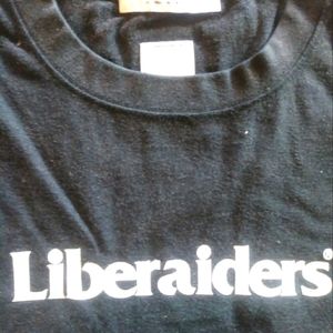 Liberaiders SS black shirt XL
